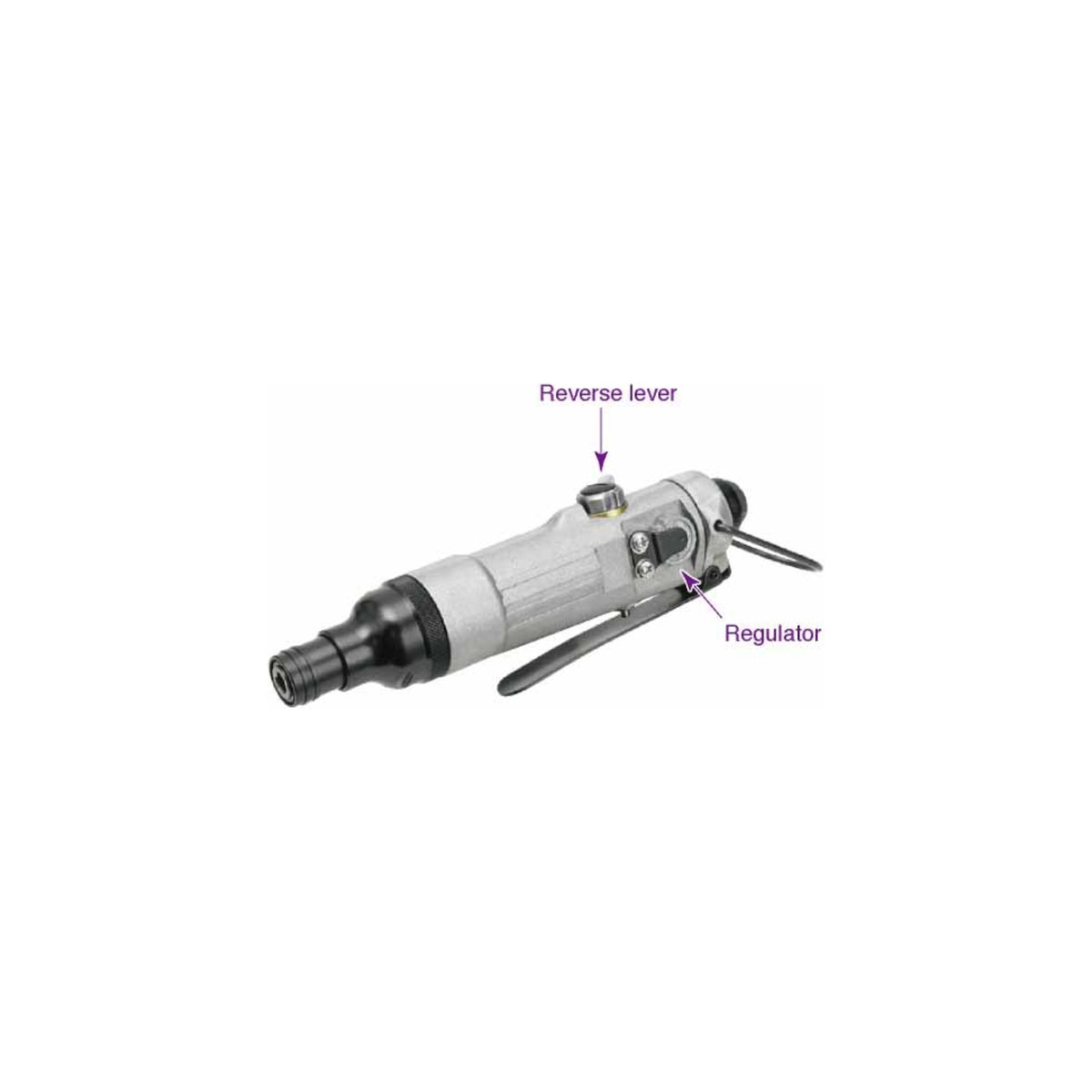Shinano SI-1060 1/4" Straight Grip Air Impact Driver | EquipmentGateway