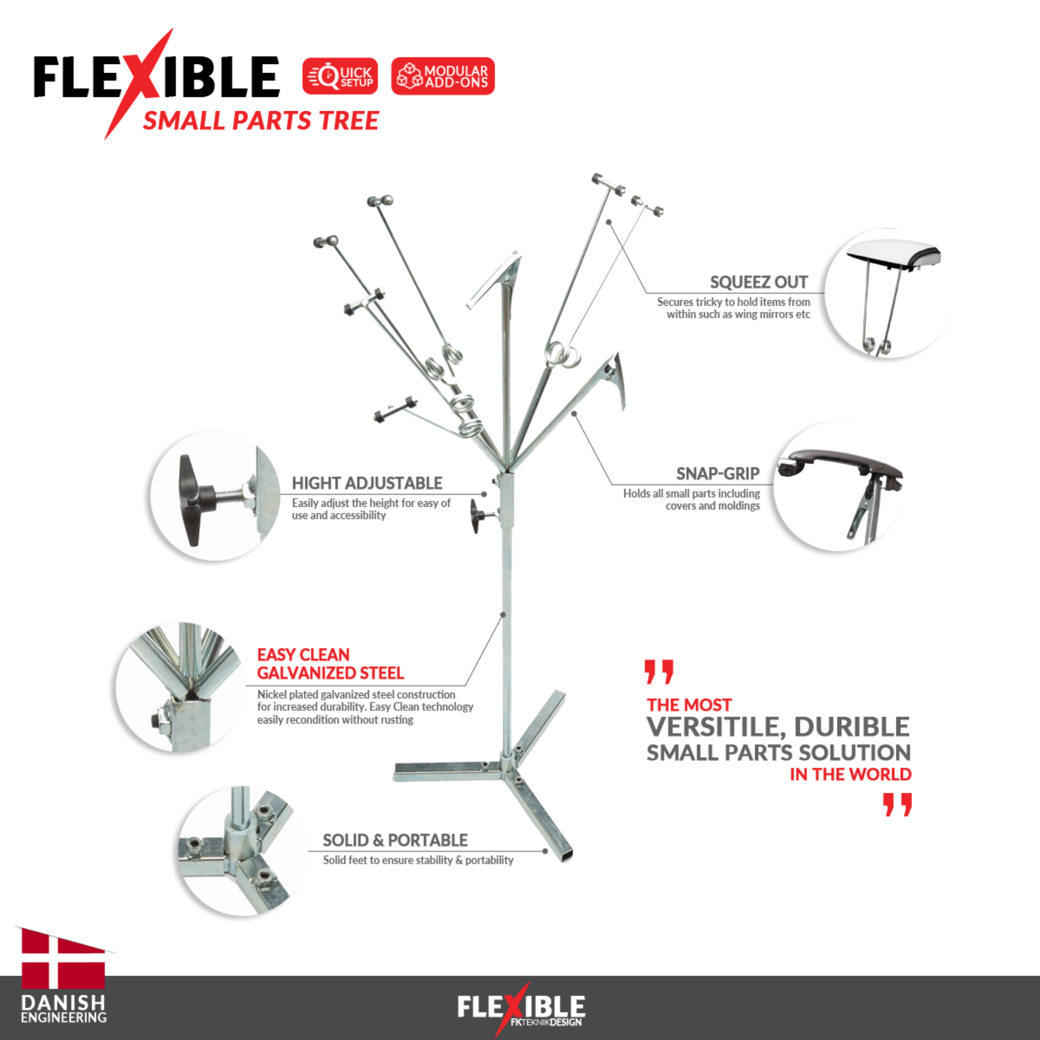 Small Parts Tree Kit | Paint Stand | FL-240 | Paint Stand