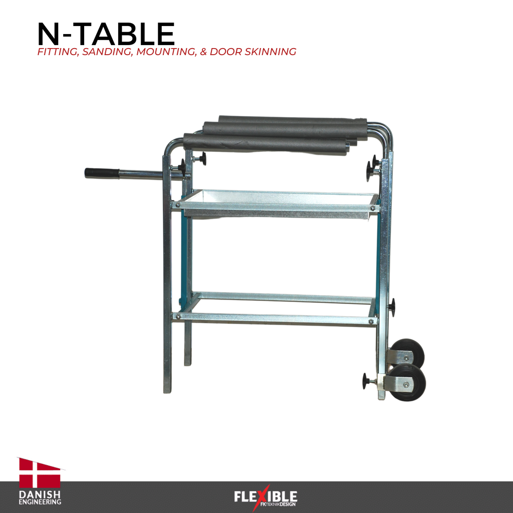 N-Table with Tray for Bumpers, Panels, & Small Parts | FL-440