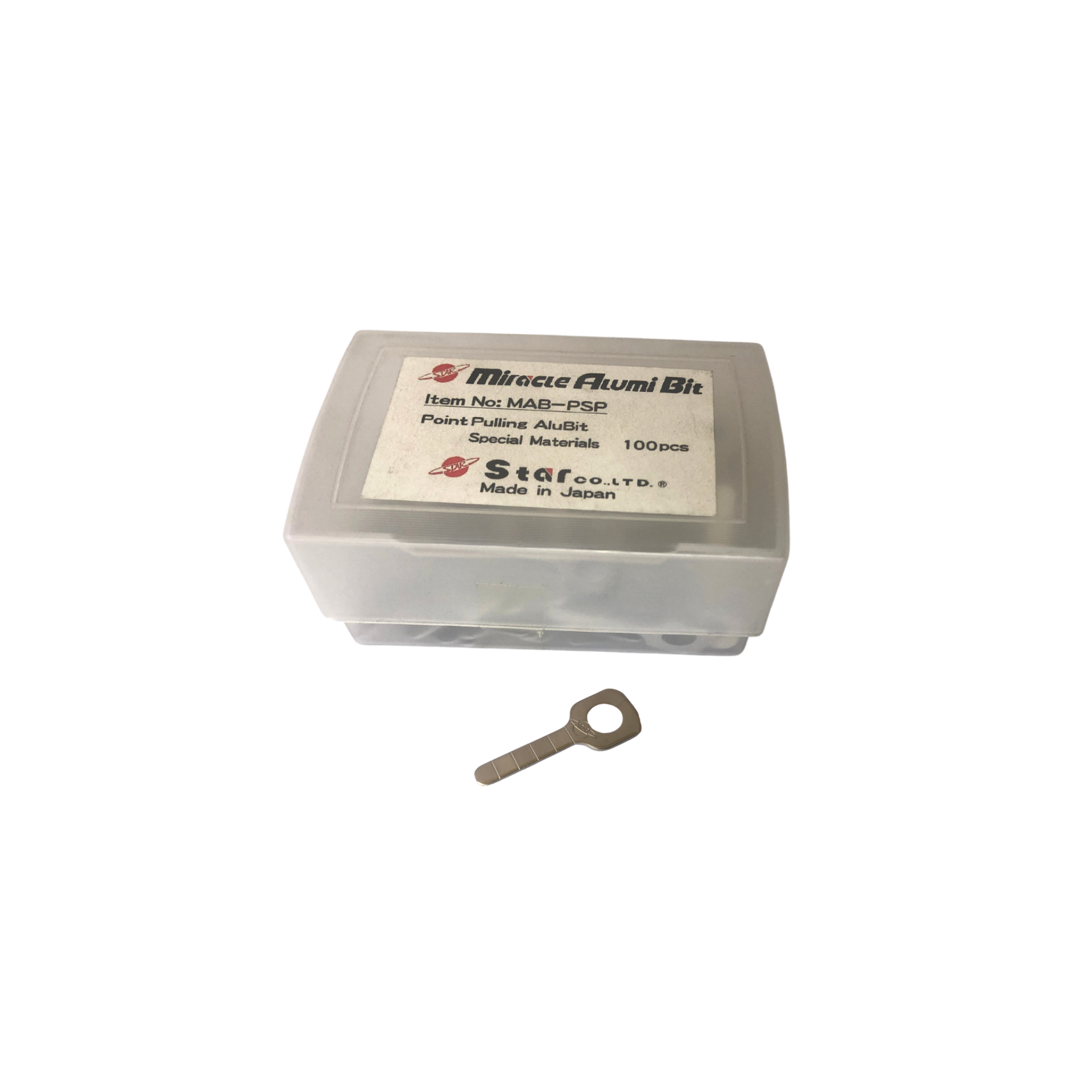 Miracle System Special Aluminum Bit for Easy Puller (100 pcs.) | MAB-PSP