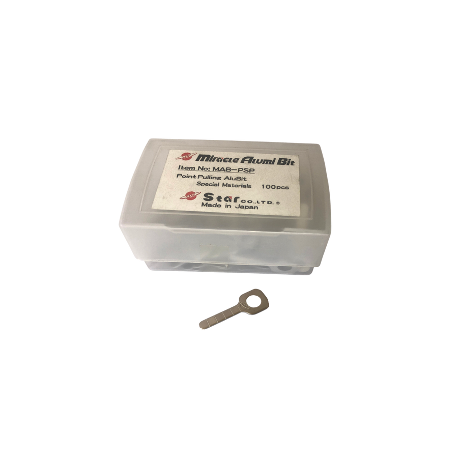 Miracle System Special Aluminum Bit for Easy Puller (100 pcs.) | MAB-PSP