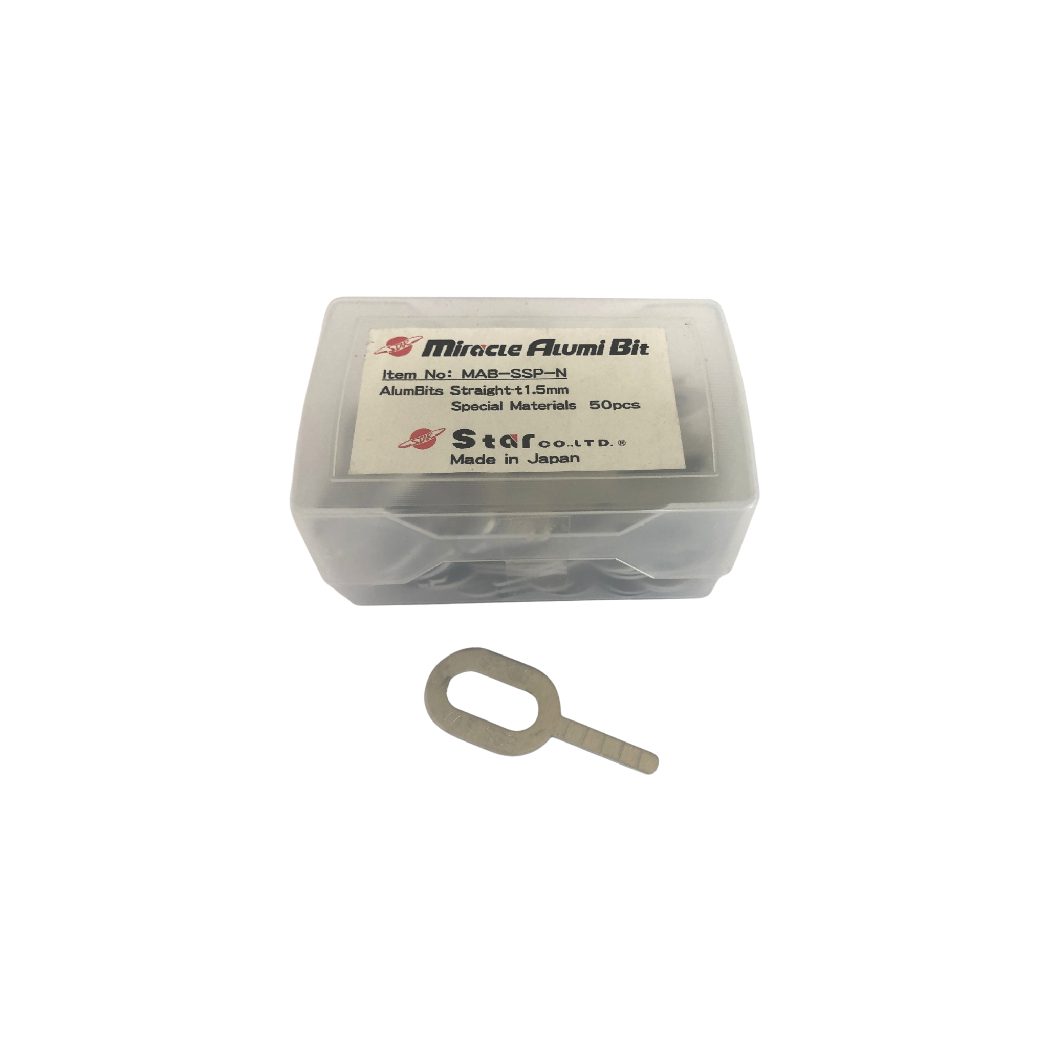Miracle System Special Aluminum Bit Straight Type with Lines