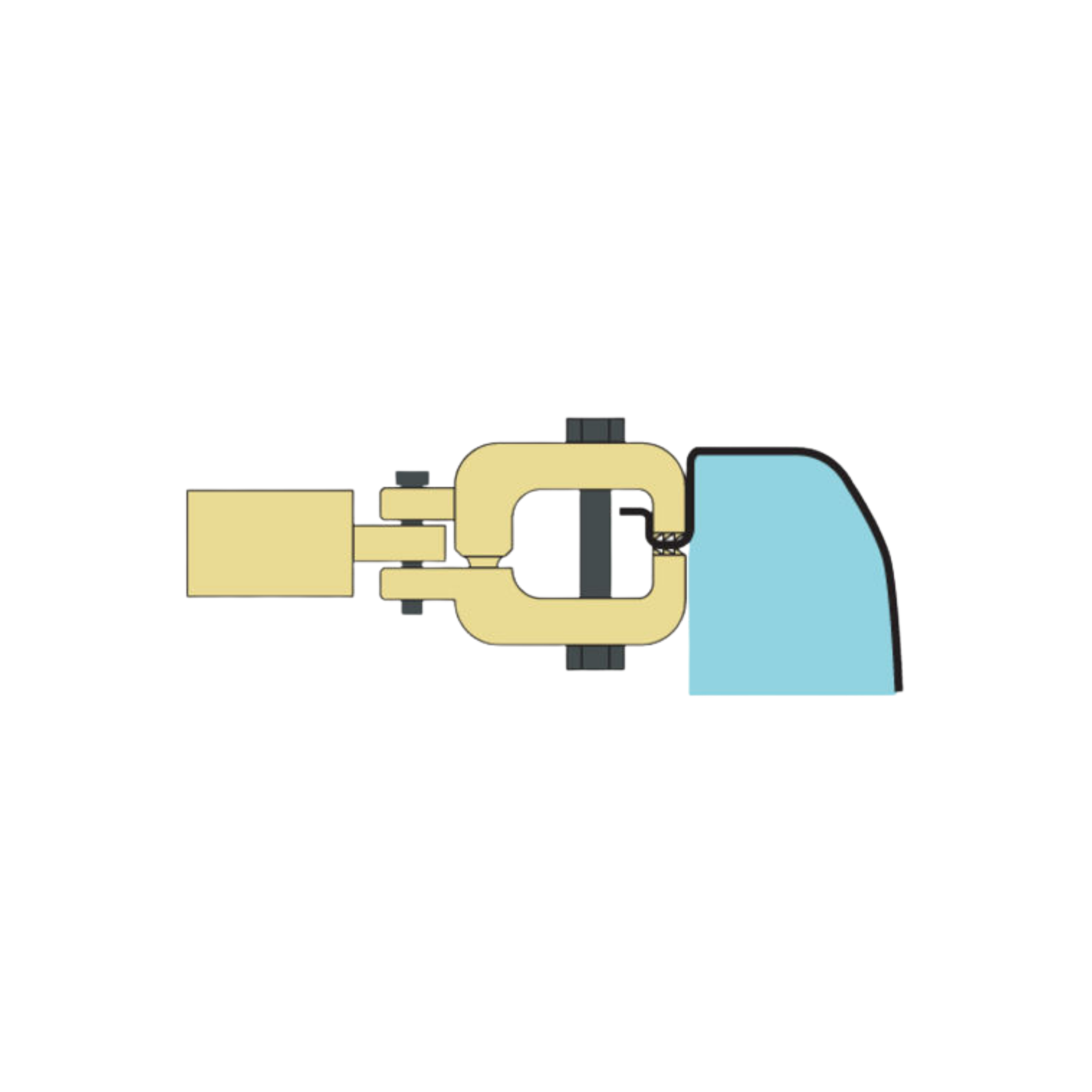 Abrazadera ancha Airopower | 19236P